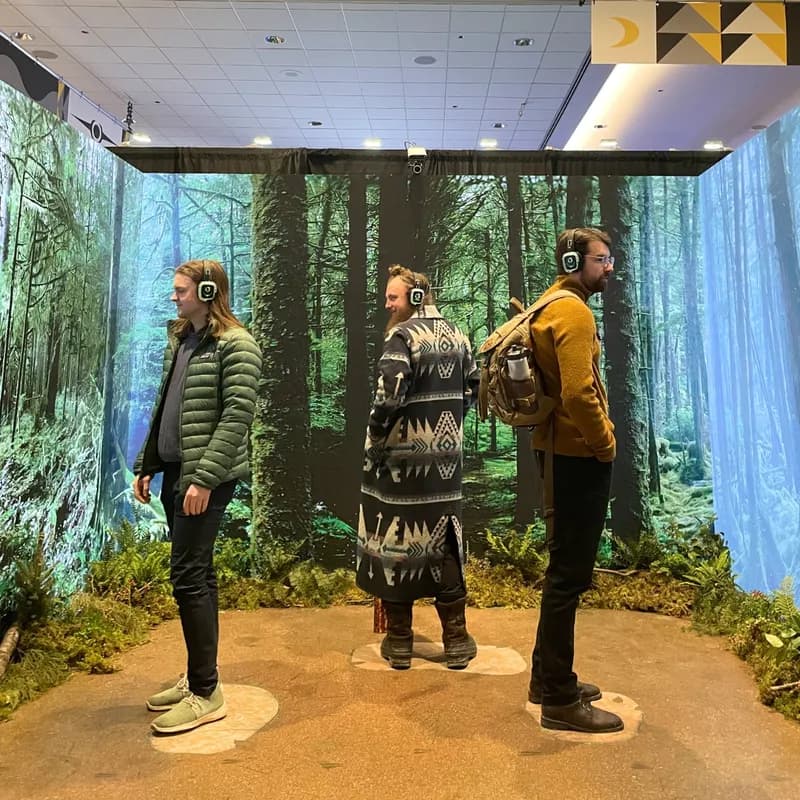 Invictus Games 2025 Immersive Nature Booth